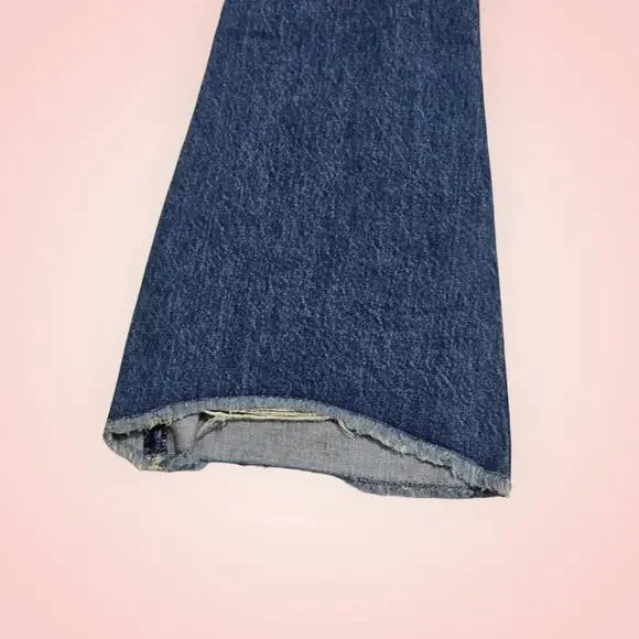 Edwin Jeans Chrissy Rumour Wide Flare Mid-Rise Denim Size 24 NWT Women - Picture 6 of 12